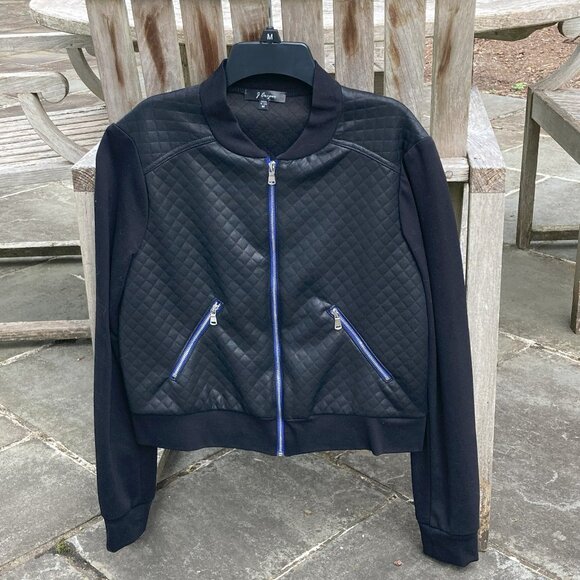 NWOT J. Cooper Quilted Bomber Jacket - Medium - Made in USA - Picture 2 of 9